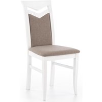 Melanie matstol - Vit/Beige Melanie matstol - Vit/Beige