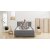 Accent boxbed sng med frvaring - 180 x 200 cm - Beige