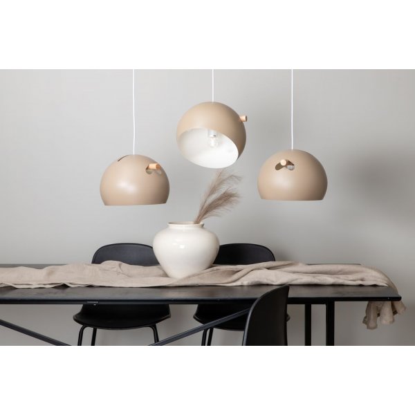 Nordan�s taklampa 3 - Brun