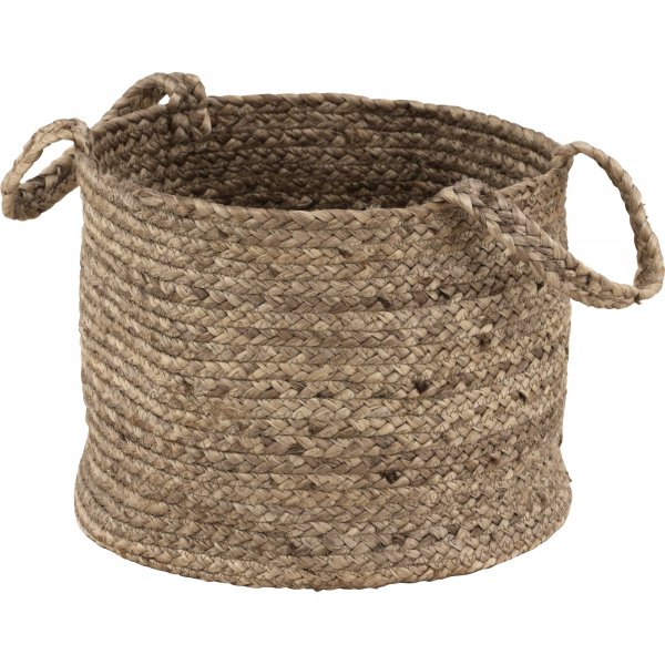 Panier Bhopal 35 cm - Jute fonc