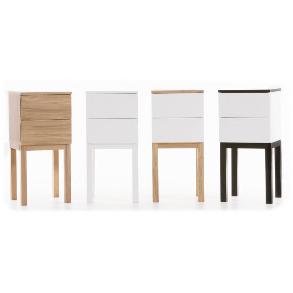 �sterlen s�ngbord i ek med f�rvaring