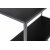 Table console Breathe - Noir