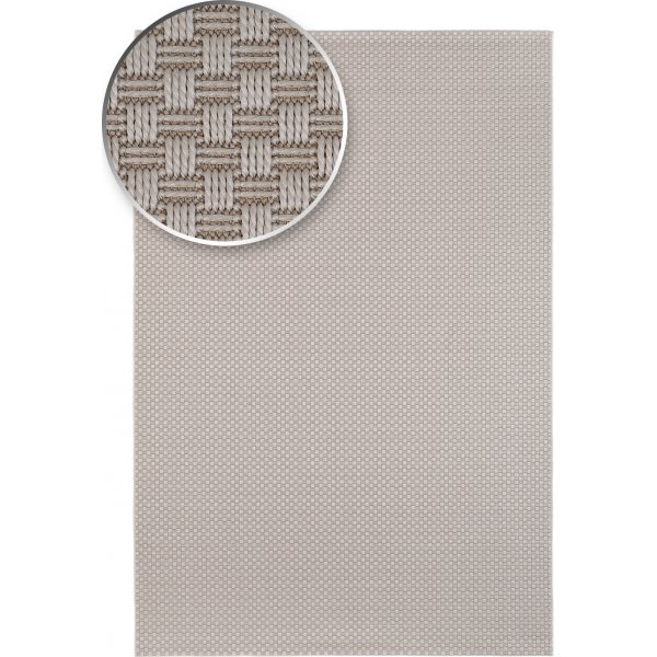 Pampero platgeweven vloerkleed Creme