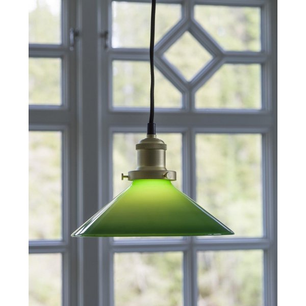 Augustus raamlamp - Groen - 25 cm