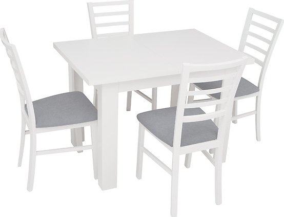 Chaise de salle  manger Jungman - Blanc