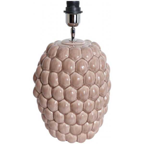 Big Bouble lampfot H48 cm - Rosa (Glansig)