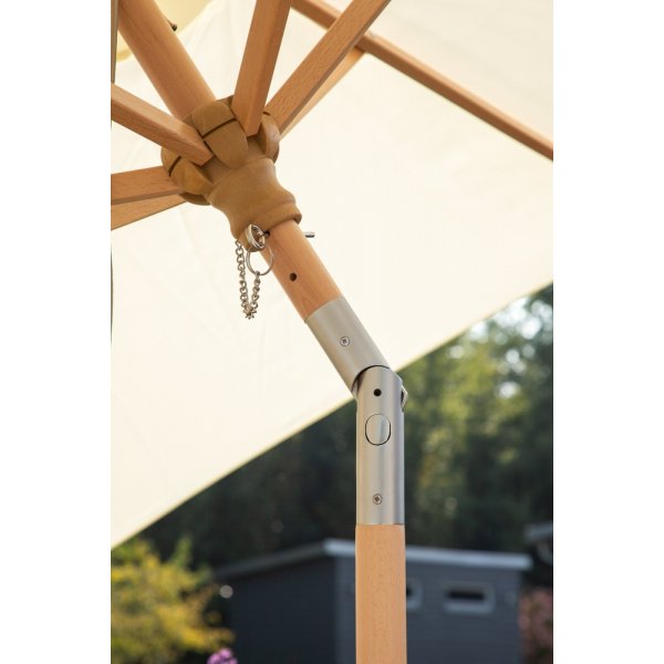 Corypho parasoll - Natur/Vit Corypho parasoll - Natur/Vit