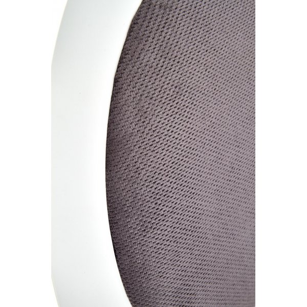 Chaise de salle  manger Tasso - Blanc/gris