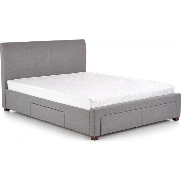 Arijana 140x200 cm grijs bedframe met opbergruimte
