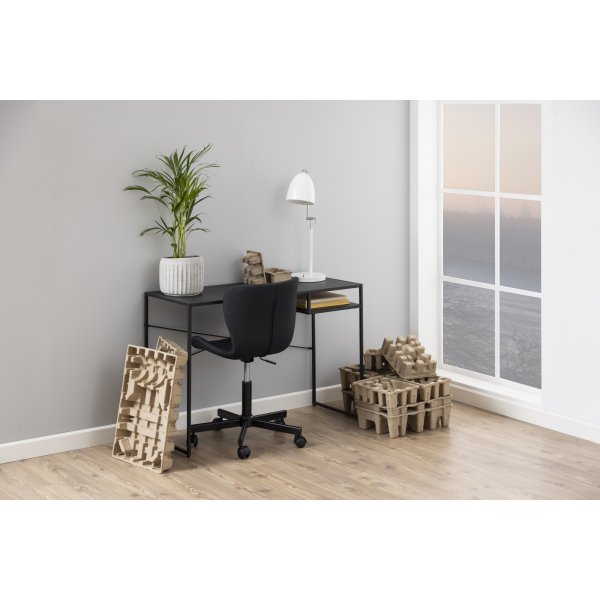 Bureau Newcastle 110x45 cm - Noir Bureau Newcastle 110x45 cm - Noir