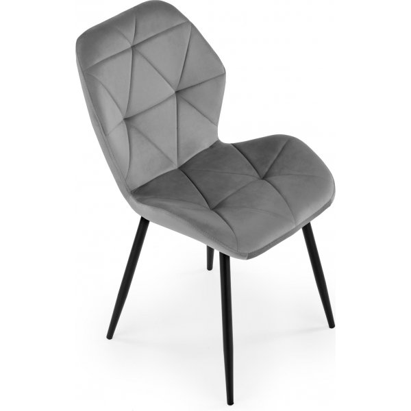 Chaise de salle  manger Cadeira 453 - Gris