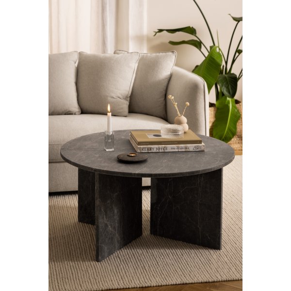 Table basse Vega Ø90 cm - marron Table basse Vega Ø90 cm - marron