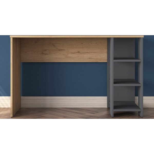 Bureau Hanna 8, 120 x 45 cm - Noyer/anthracite