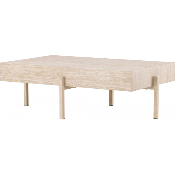 Vadholmen soffbord 130 x 76 cm - Whitewash