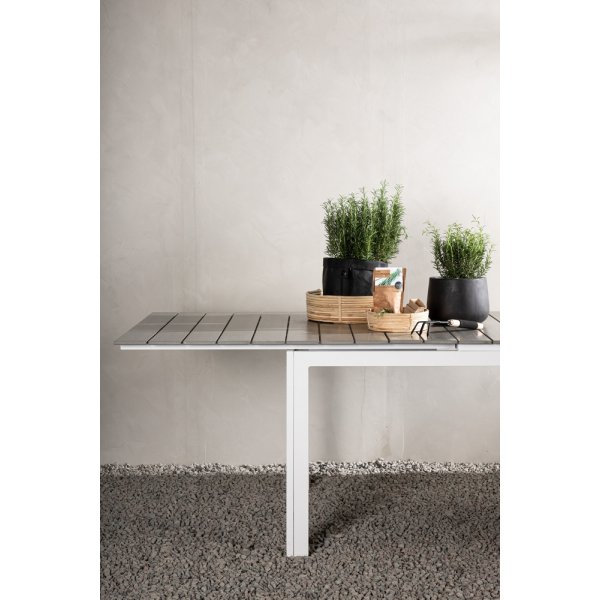 Levels matbord 229 x 100 cm - Grå/Vit Levels matbord 229 x 100 cm - Grå/Vit