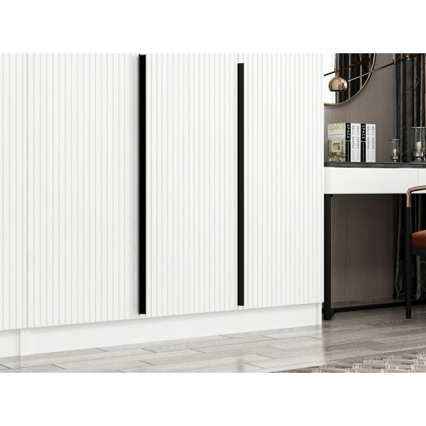 Cikani kledingkast 270x52x210 cm, variant B - Wit Cikani kledingkast 270x52x210 cm, variant B - Wit