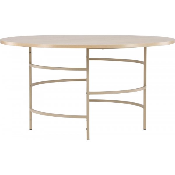 Copenhagen matbord �140 cm - Whitewash/beige