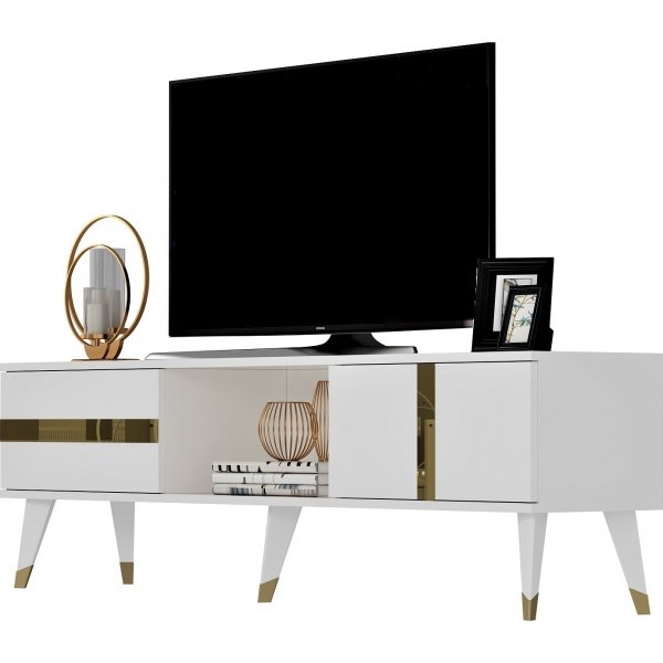 Vania mediabank - Wit/goud Vania mediabank - Wit/goud