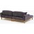 Canap divan Reims gauche - Anthracite