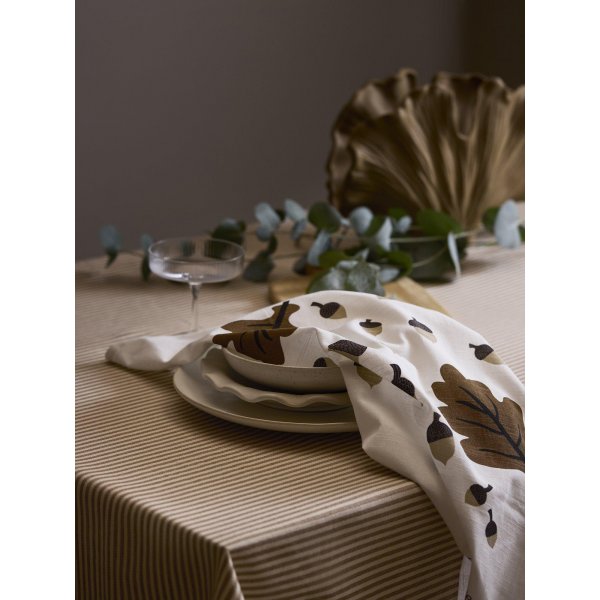 Ekollon kökshandduk 50 x 70 cm - Mörk nougat Ekollon kökshandduk 50 x 70 cm - Mörk nougat