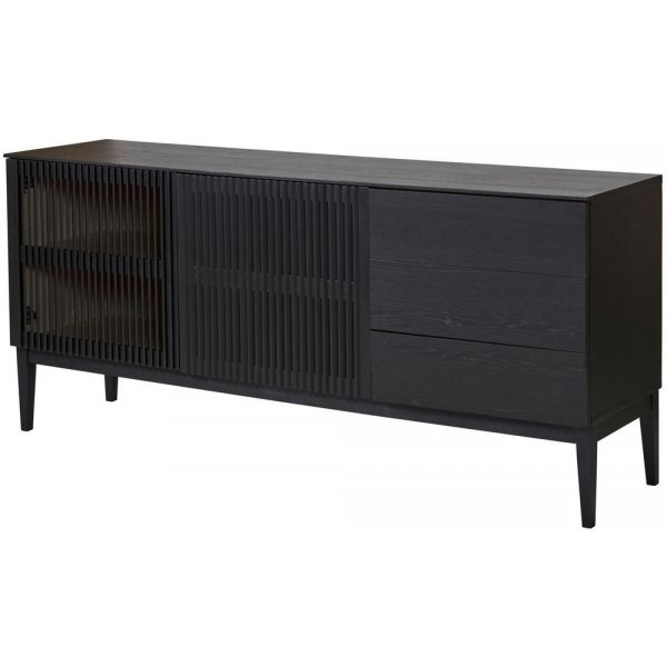 Darell sideboard - Svart askfanér/ek Darell sideboard - Svart askfanér/ek