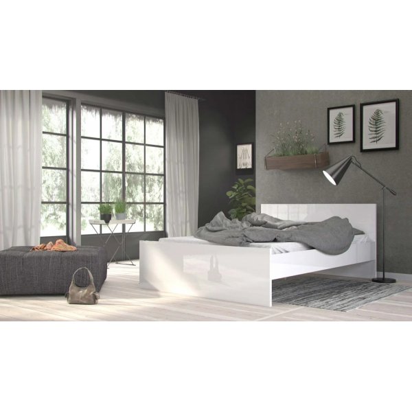 Naia bed 140 x 200 cm - Wit