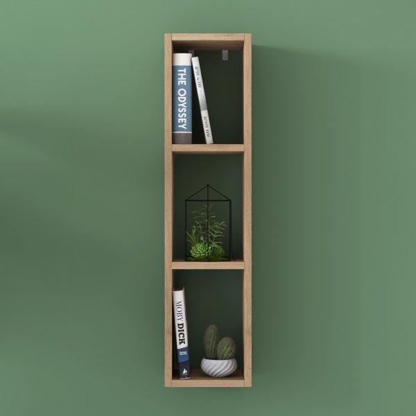 Etagère murale Edith - Noyer clair Etagère murale Edith - Noyer clair