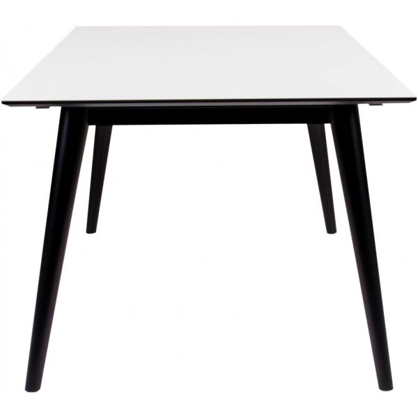 Copenhagen Matbord - Vit/svart - 150/230x95 Copenhagen Matbord - Vit/svart - 150/230x95