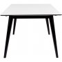 Copenhagen Matbord - Vit/svart - 150/230x95