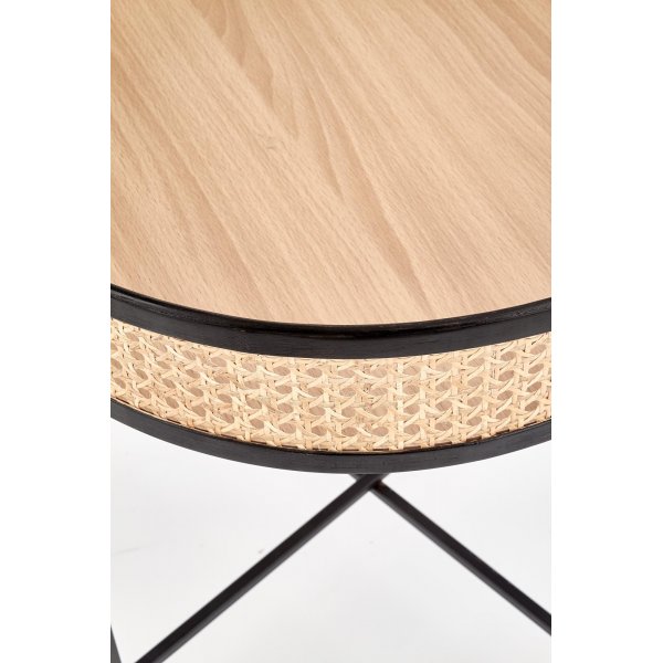 Sulawe salontafel Ø50 cm - Zwart Sulawe salontafel Ø50 cm - Zwart