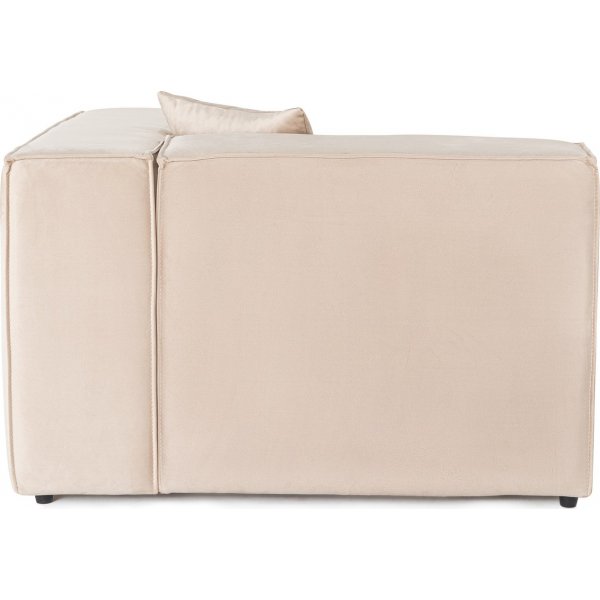 Lora hoekmodule rechts - Crme