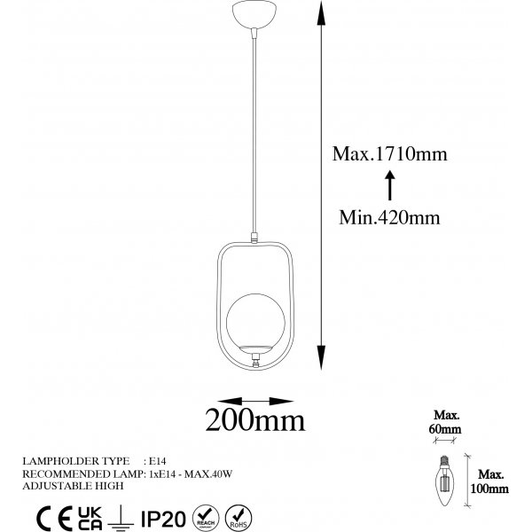 Plafonnier Helper 13444 - Noir Plafonnier Helper 13444 - Noir