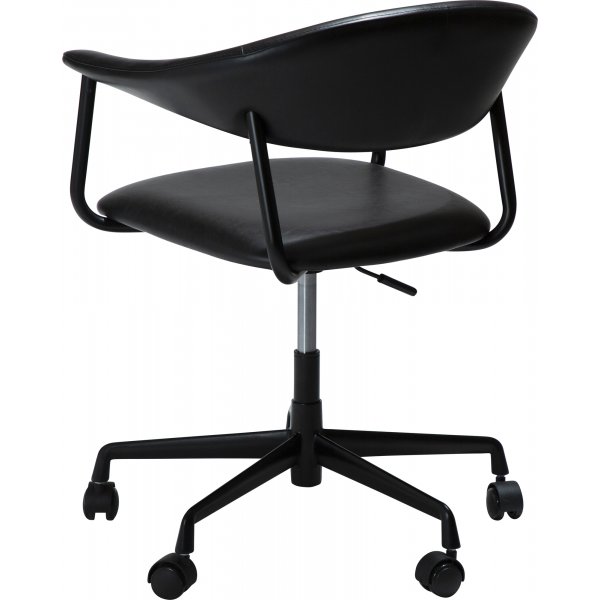 Chaise de bureau Rover - PU noir Chaise de bureau Rover - PU noir