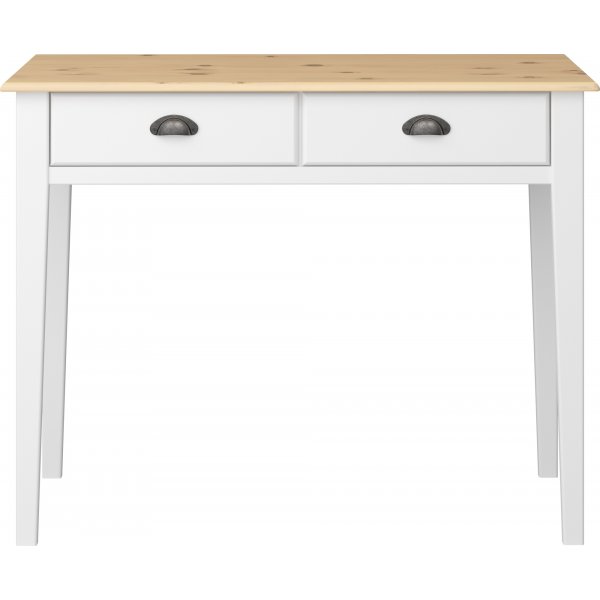 Nola skrivbord 95 x 45 cm - Vit/beige Nola skrivbord 95 x 45 cm - Vit/beige