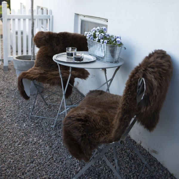 Zacht schapenvacht Bruin - 60 x 100 cm Zacht schapenvacht Bruin - 60 x 100 cm