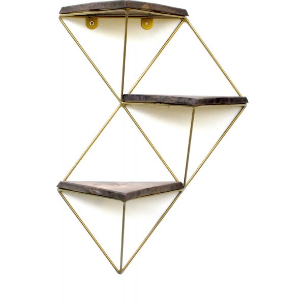 Walter wandplank 76 - Walnoot/goud