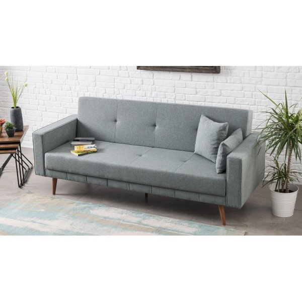 Dublin 3-sits bäddsoffa - Blå Dublin 3-sits bäddsoffa - Blå