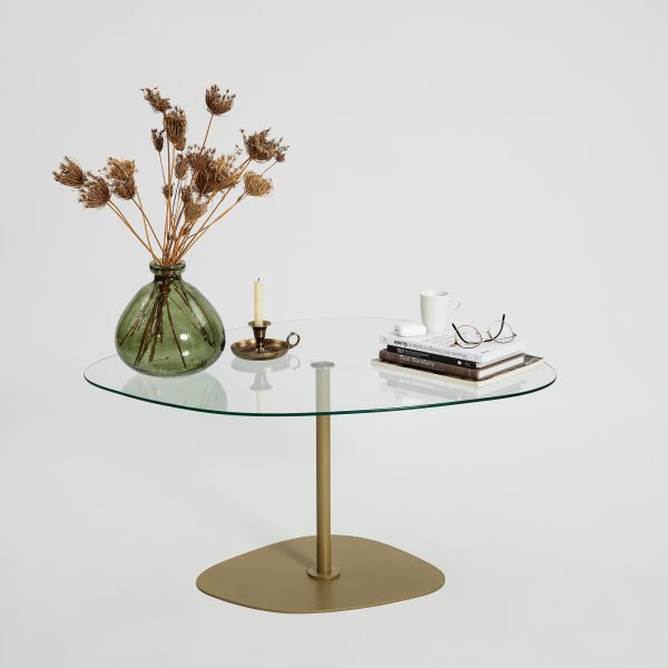 Table basse Soho 85 x 67 cm - Or