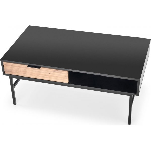 Laguna soffbord 110x 60 cm - Artisan ek/svart