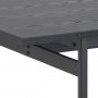 Angus matbord 200 cm - Svart