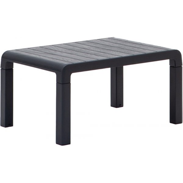 Groupe salon Lara avec canapé 3 places, 2 fauteuils et table - Anthracite Groupe salon Lara avec canapé 3 places, 2 fauteuils et table - Anthracite