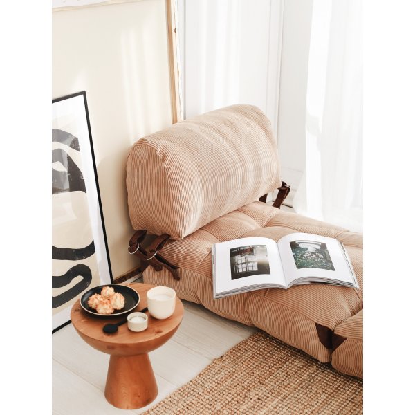 Canap-lit pliant - Camel