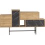 Hermes sknk - Tr/svart marmor