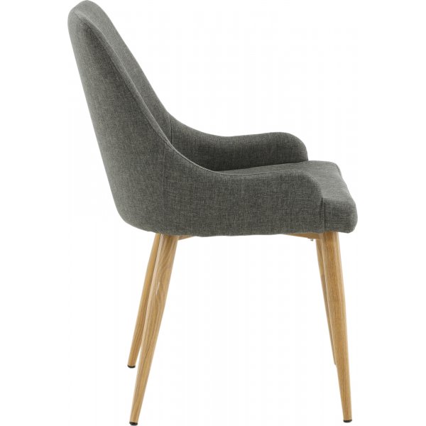 Paradis matstol - Mörkgrå Paradis matstol - Mörkgrå