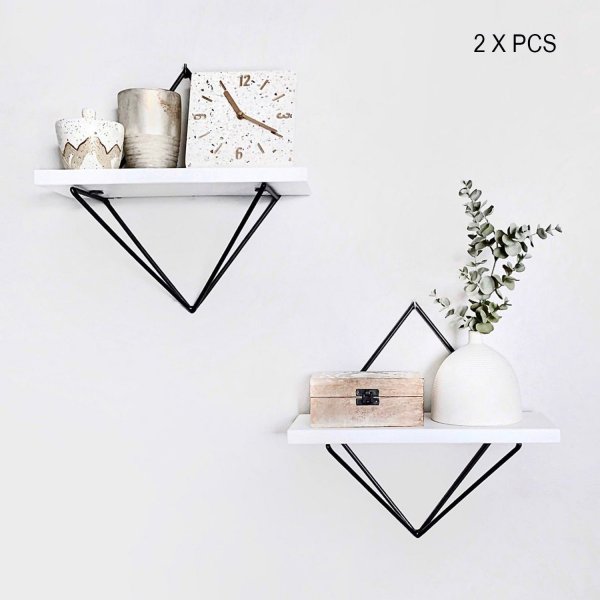 Walter wandplank 47 - Wit/zwart