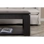 Trinidad soffbord 120 cm - Mrkbrun