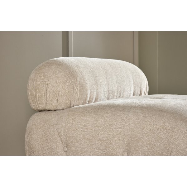 Mika soffmodul - Beige/Krom