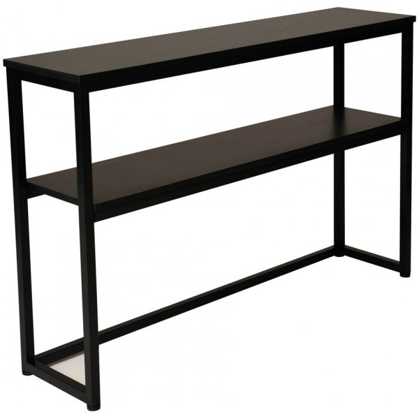 Raven consoletafel 120x30 - Zwart