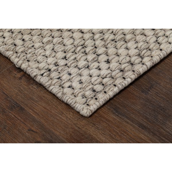 Torekov handvvd matta Vit