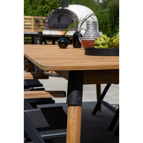 Table à manger Julian 210 x 100 cm - Naturel Table à manger Julian 210 x 100 cm - Naturel